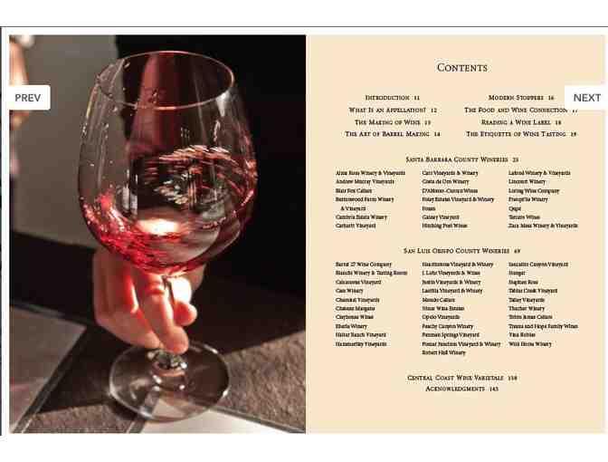 California Directory Of Fine Wine - 2 Books - Northern Region and Central Coast