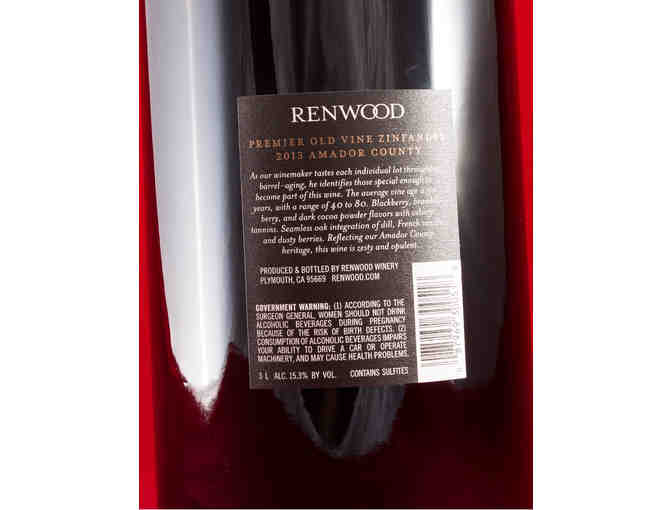 Renwood Signed Big Bottle