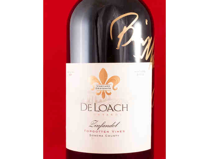 DeLoach Signed Big Bottle