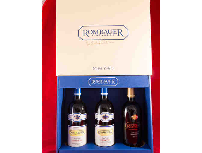 Rombauer Vineyards Zinfandel 3-Pack in Signed Gift Box
