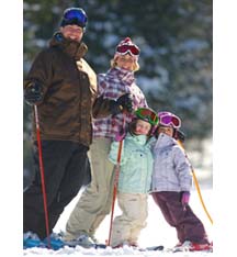 Family Skiers