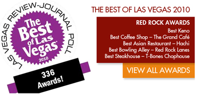 Red Rocks Casion Awards