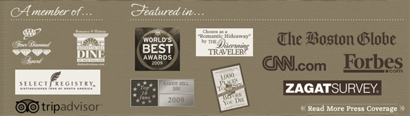 Rabbit Hill Inn Awards