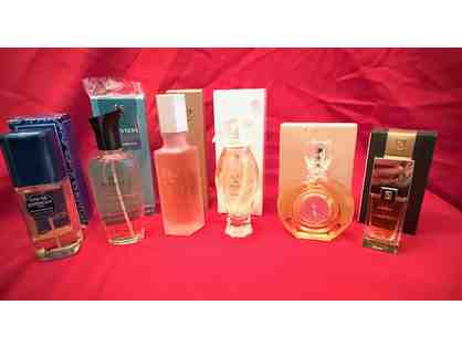 Lot of 6 full size vintage perfumes with original boxes
